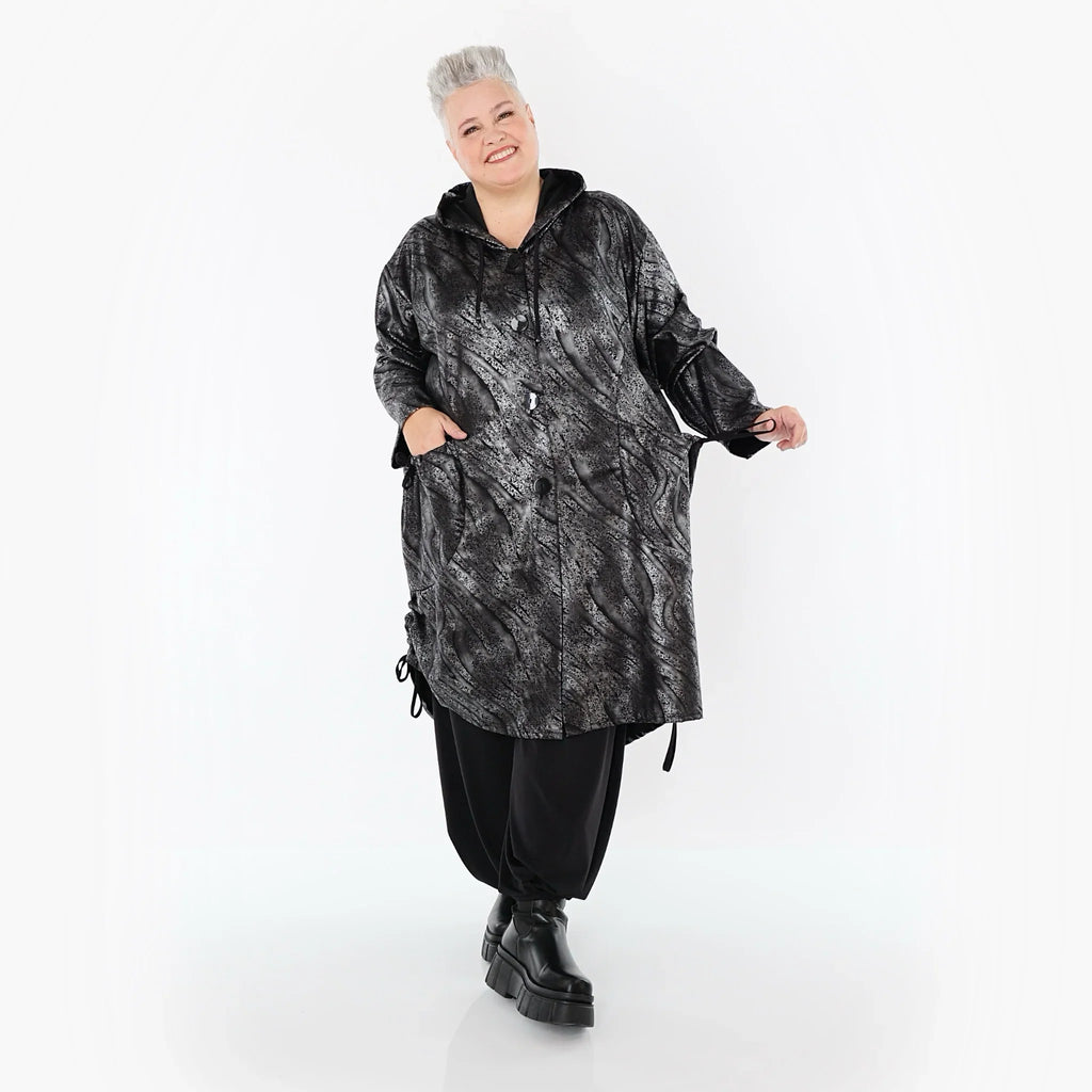 AKH Premium 7154 Veste, argent-noir
