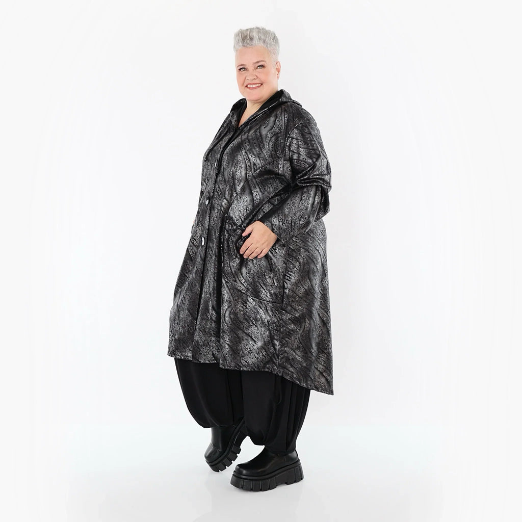 AKH Premium 7154 Veste, argent-noir