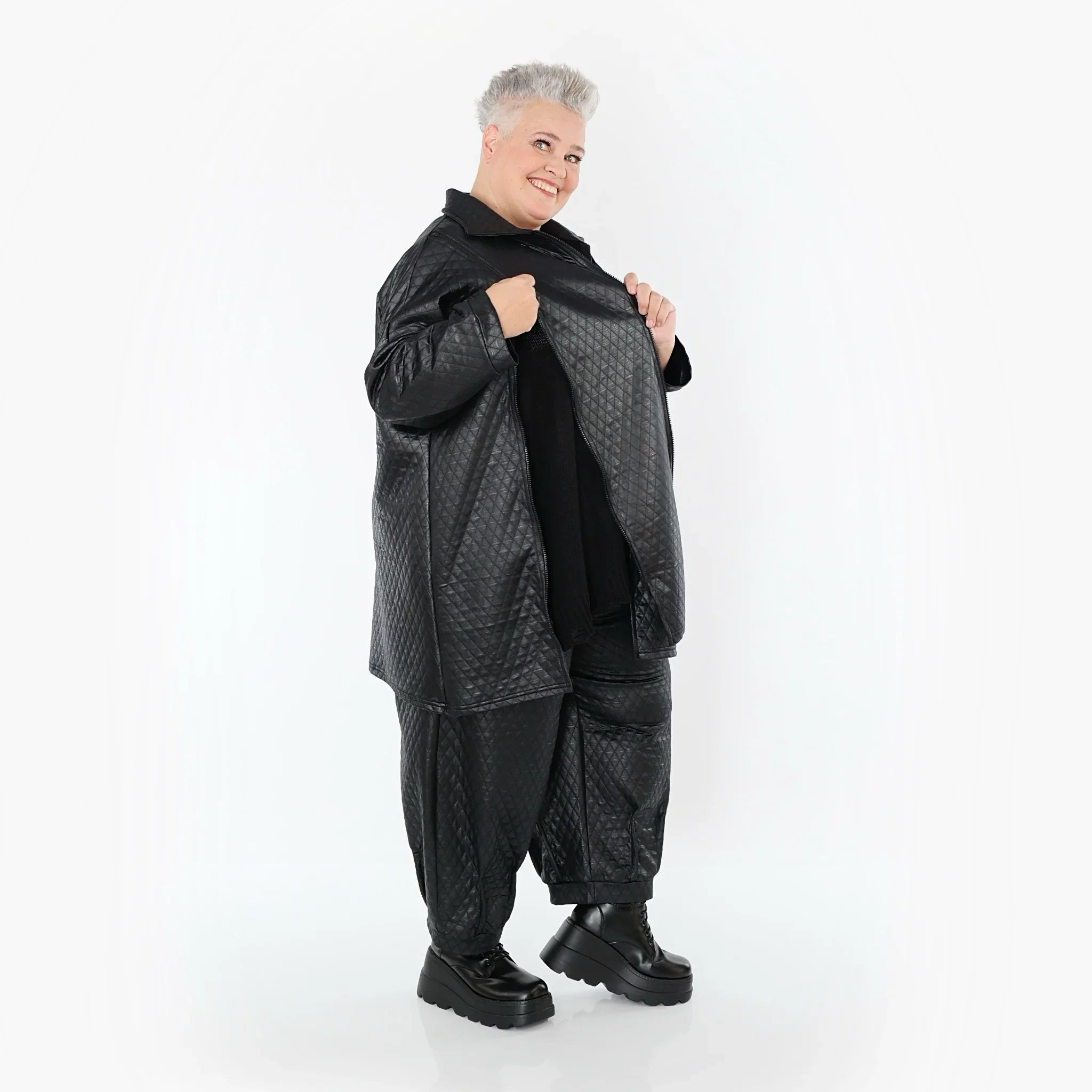 AKH Premium 7161 Veste, Noir