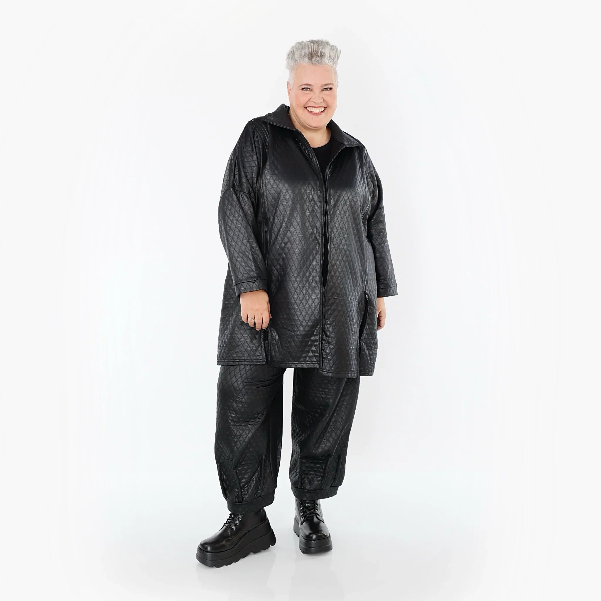 AKH Premium 7161 Veste, Noir