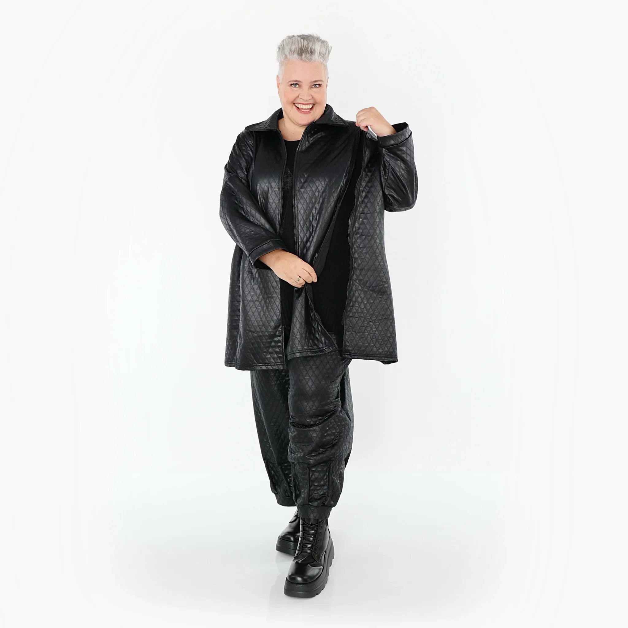 AKH Premium 7161 Veste, Noir