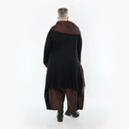 AKH Premium 6883 Pantalon, Noir-Marron