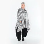 AKH Premium 6917 Blouse, Blanc-Gris