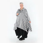 AKH Premium 6917 Blouse, Blanc-Gris