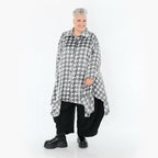 AKH Premium 6917 Blouse, Blanc-Gris
