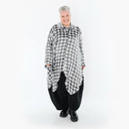 Blouse AKH Premium 7150, blanc-gris
