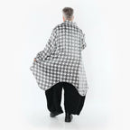 Blouse AKH Premium 7150, blanc-gris