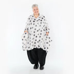 AKH Premium 6917 Blouse, Blanc-Gris