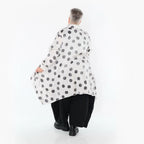 AKH Premium 6917 Blouse, Blanc-Gris
