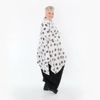 AKH Premium 6917 Blouse, Blanc-Gris