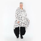 AKH Premium 6917 Blouse, Blanc-Gris