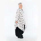 Blouse AKH Premium 7150, blanc-gris