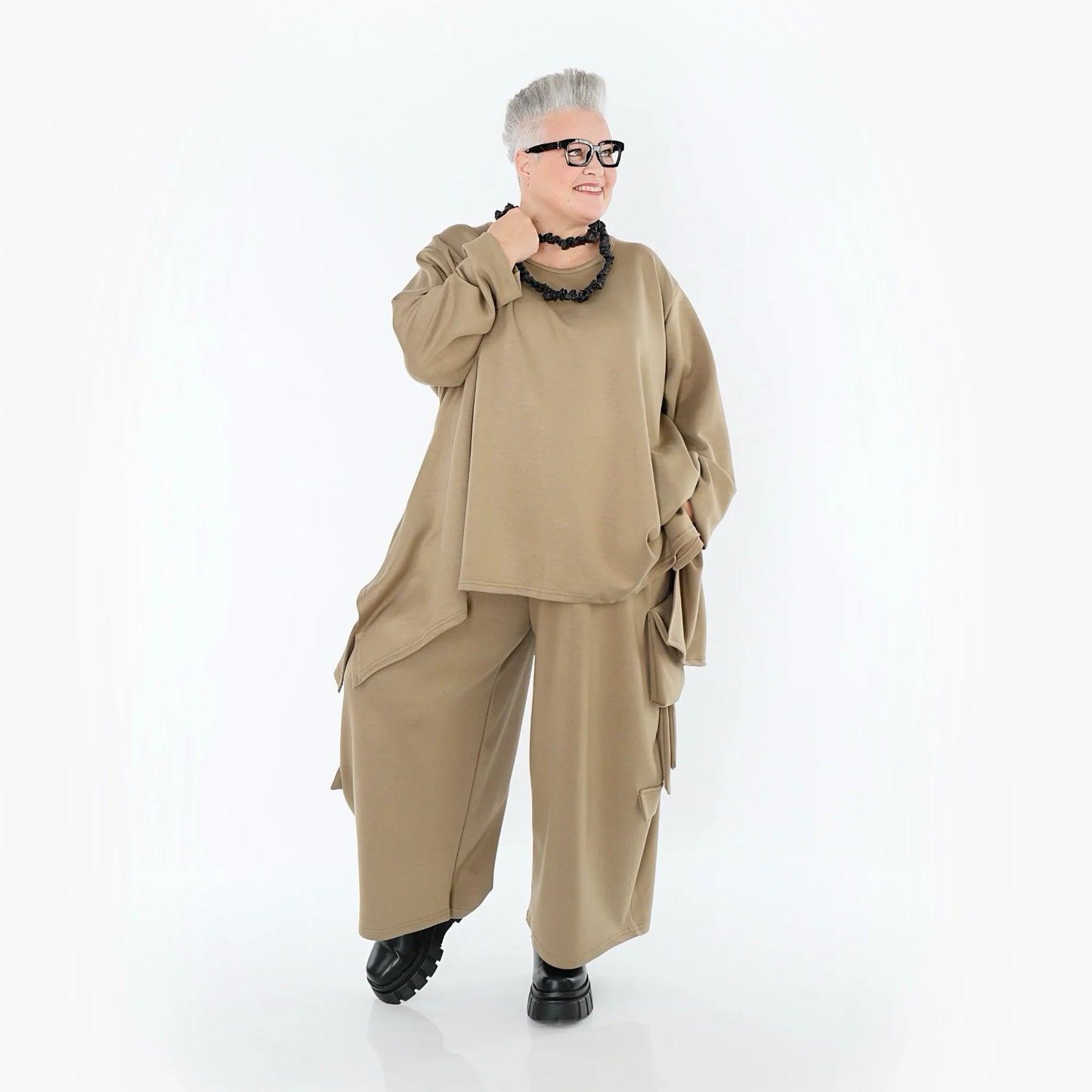 AKH Fashion 6809 Big Shirt, Camel