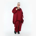 AKH Fashion 7125 Pantalon, rouge bordeaux