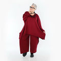 AKH Fashion 7125 Pantalon, rouge bordeaux
