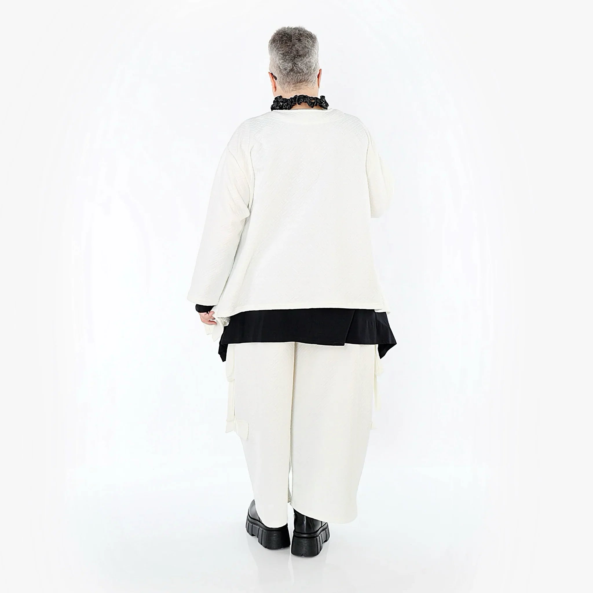 AKH Fashion 7125 Pantalon, blanc