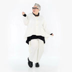 AKH Fashion 7125 Pantalon, blanc