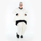 AKH Fashion 7125 Pantalon, blanc