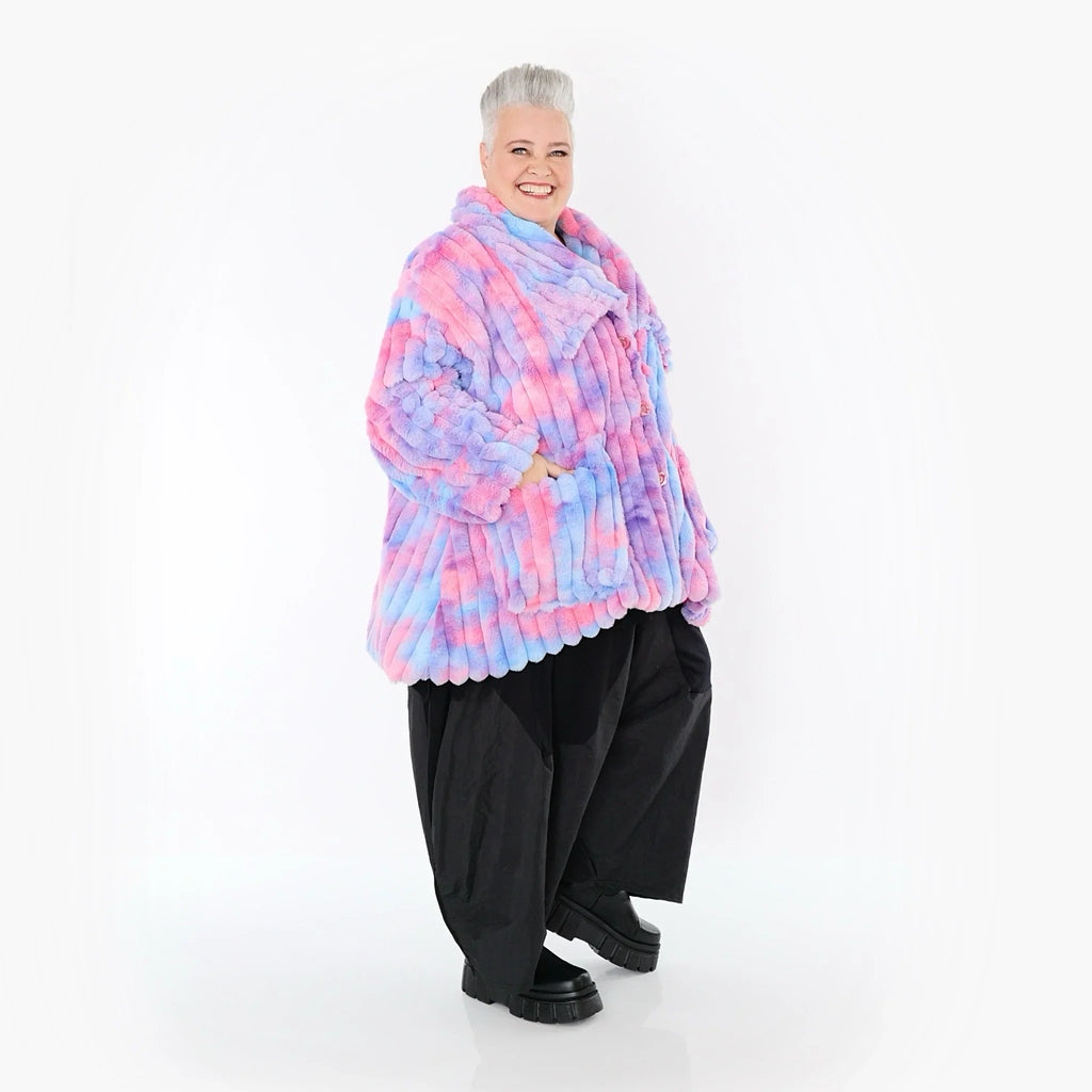 AKH Fashion 6749 Veste, Multicolore