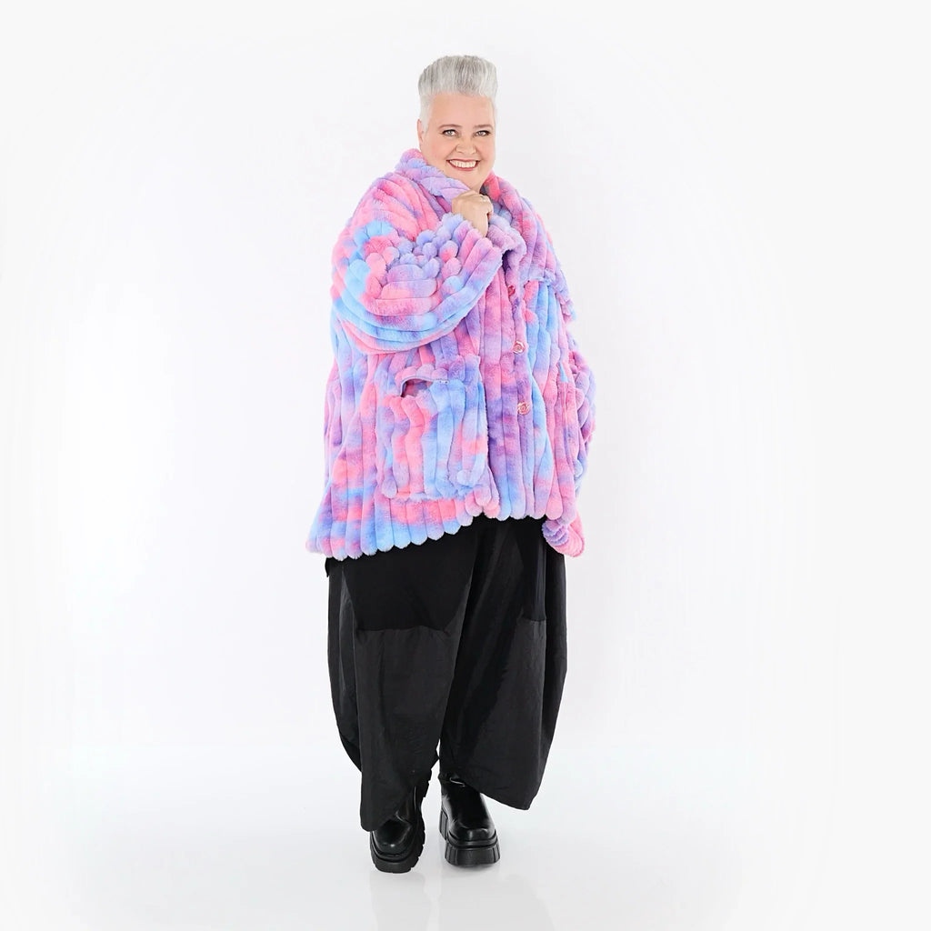 AKH Fashion 6749 Veste, Multicolore
