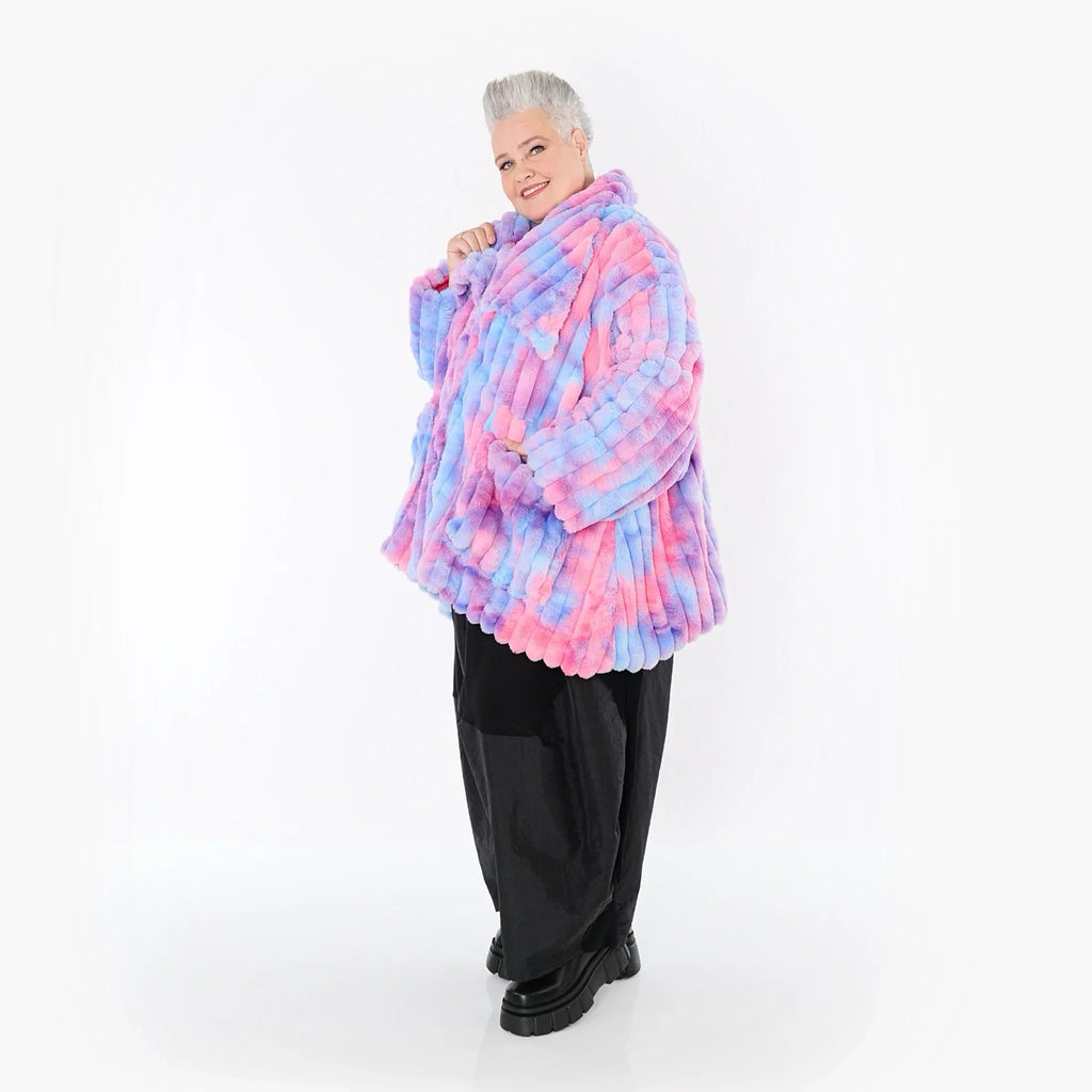 AKH Fashion 6749 Veste, Multicolore