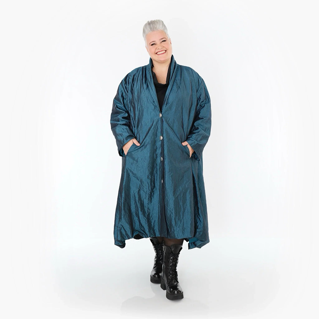 Manteau AKH Premium 6167, Pétrole