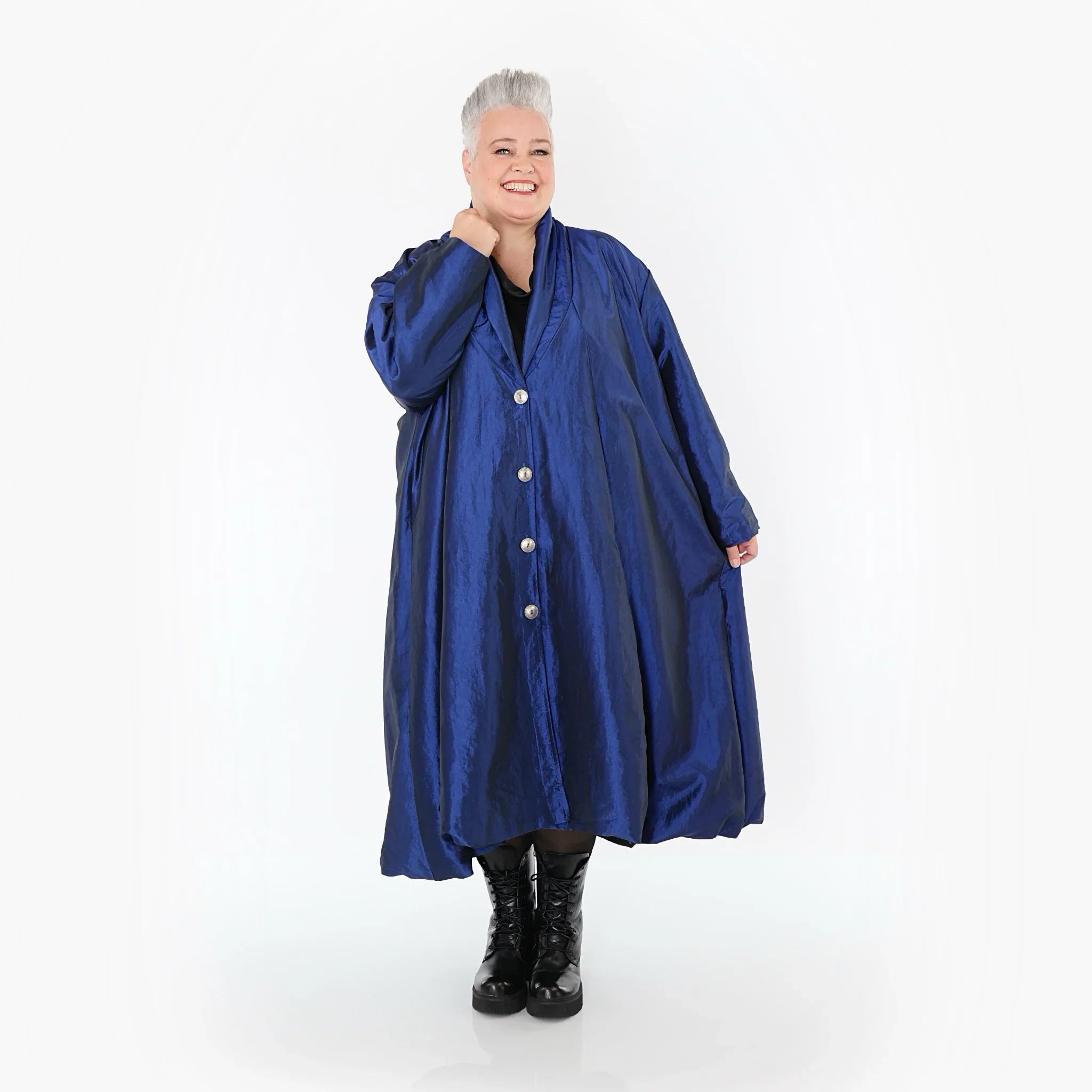 AKH Premium 6167 Manteau, Bleu roi