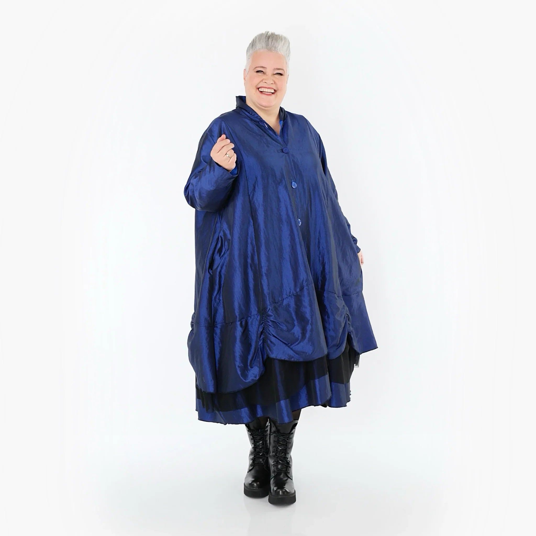 AKH Premium 6959 Manteau, Bleu roi