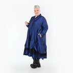 AKH Premium 6959 Manteau, Bleu roi