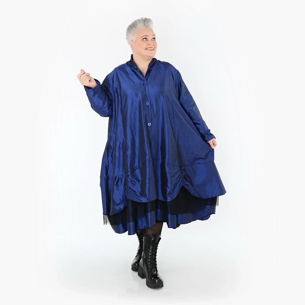 AKH Premium 6959 Manteau, Bleu roi