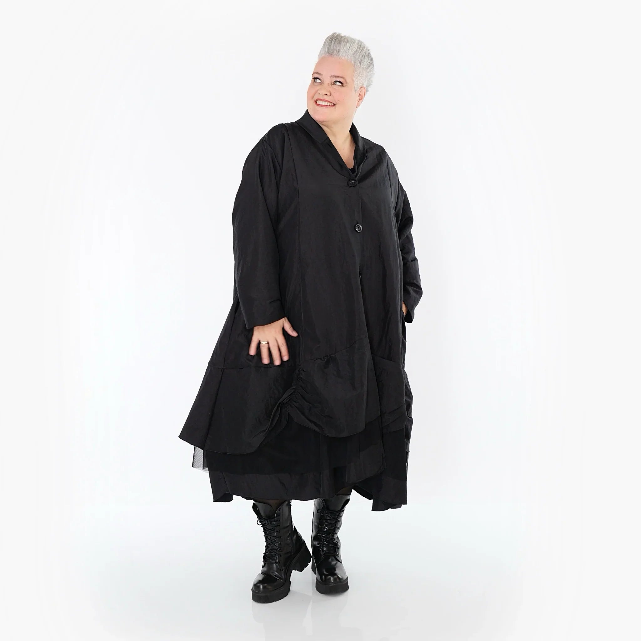 Manteau AKH Premium 6959, Noir