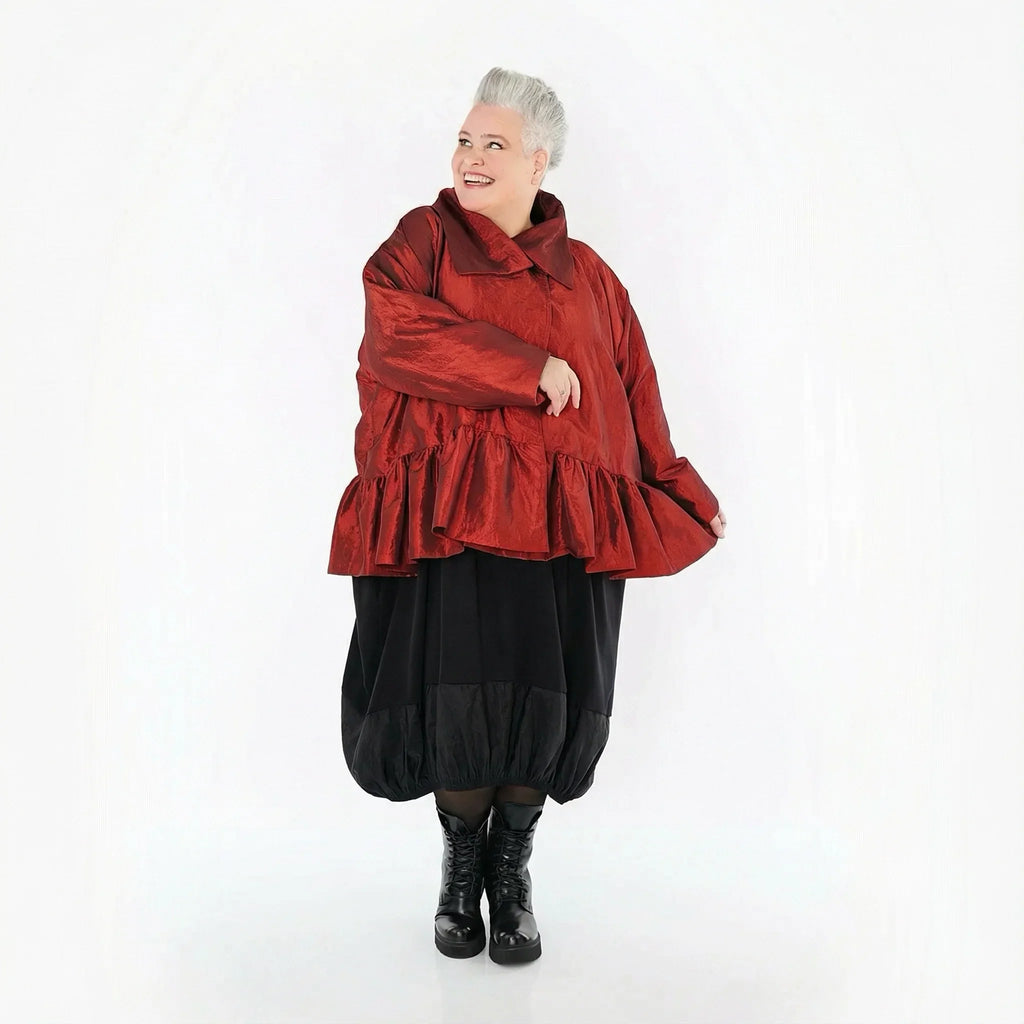 AKH Premium 7166 Veste, Rouge foncé