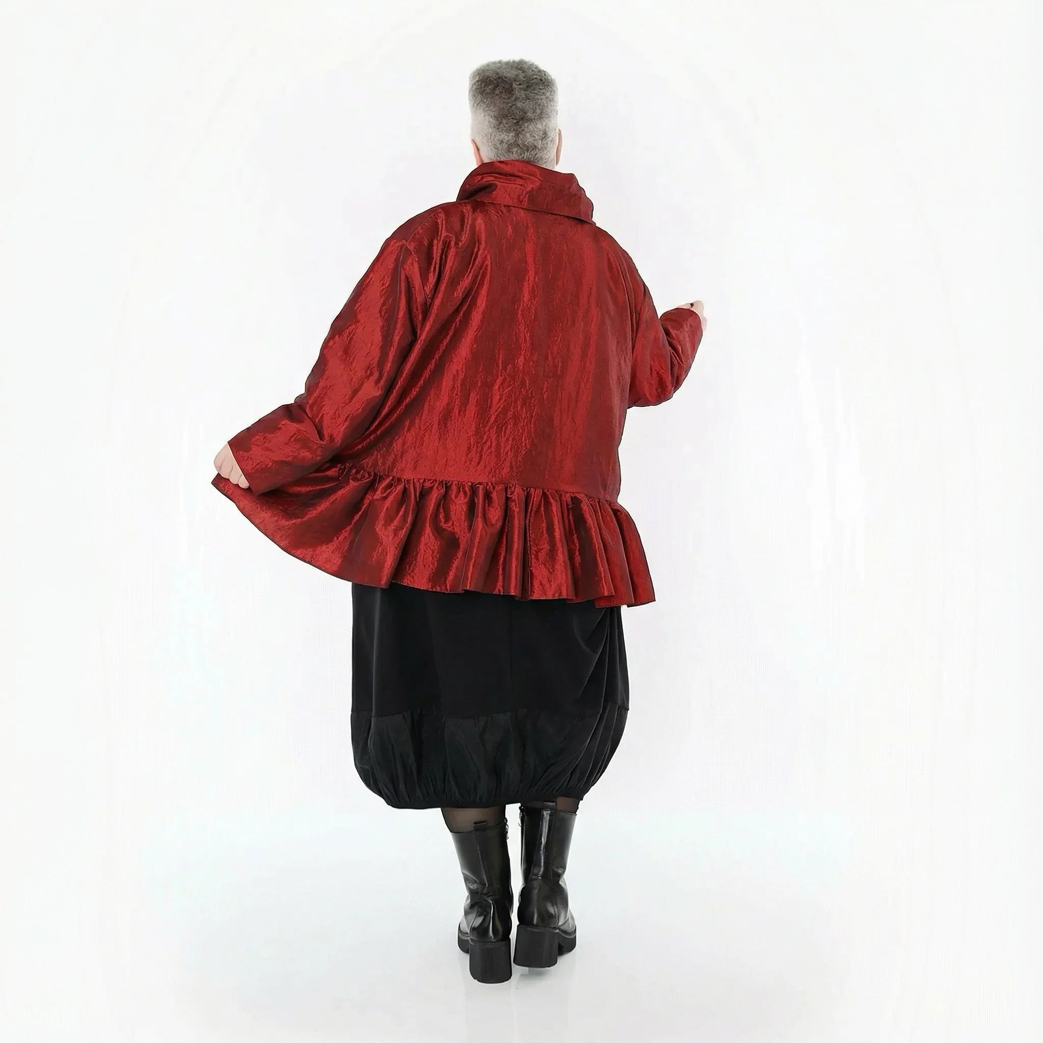 AKH Premium 7166 Veste, Rouge foncé