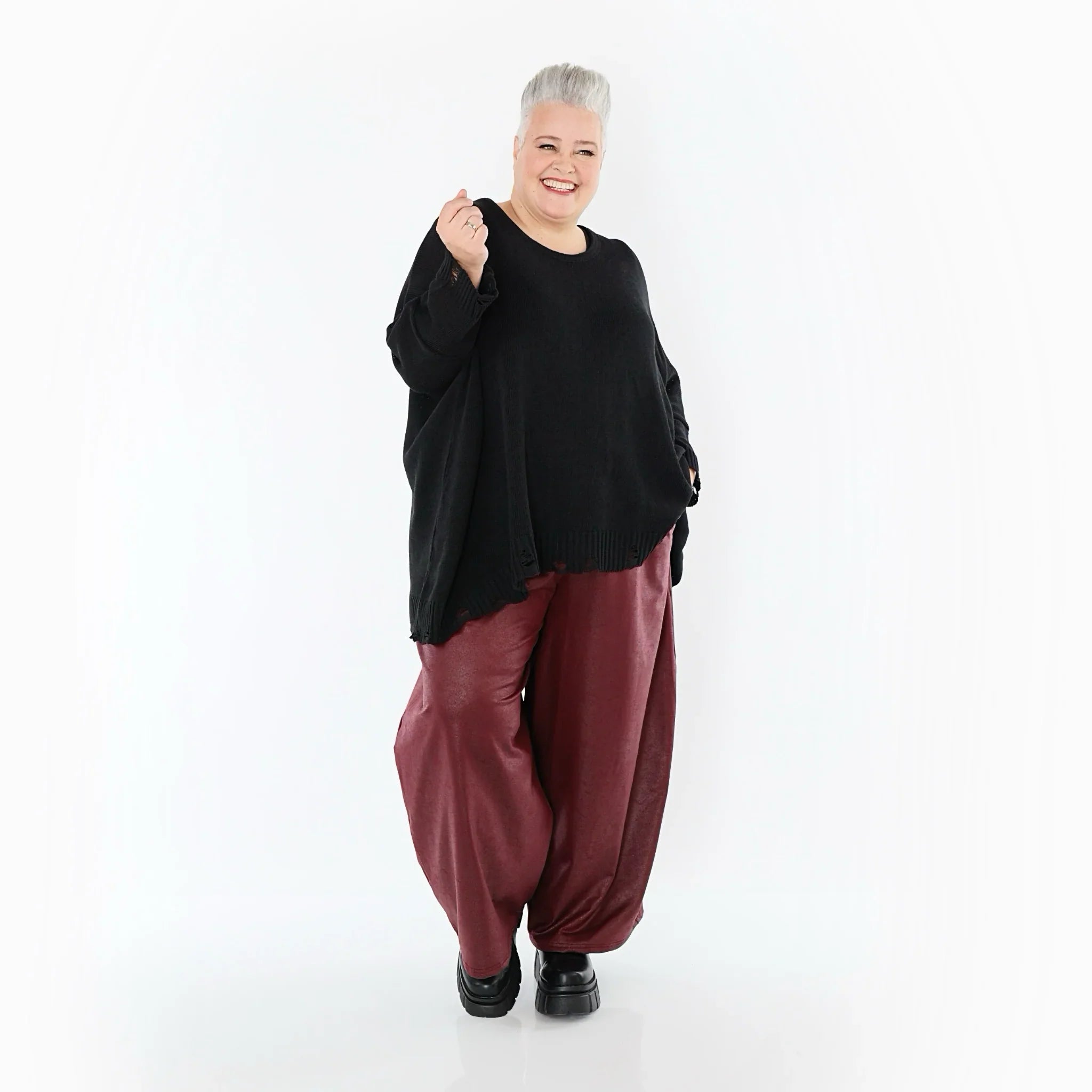 AKH Premium 7126 Trousers, Burgundy