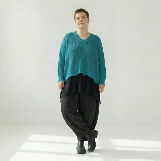 AKH Premium 2602 Überwurf, AquaBlau