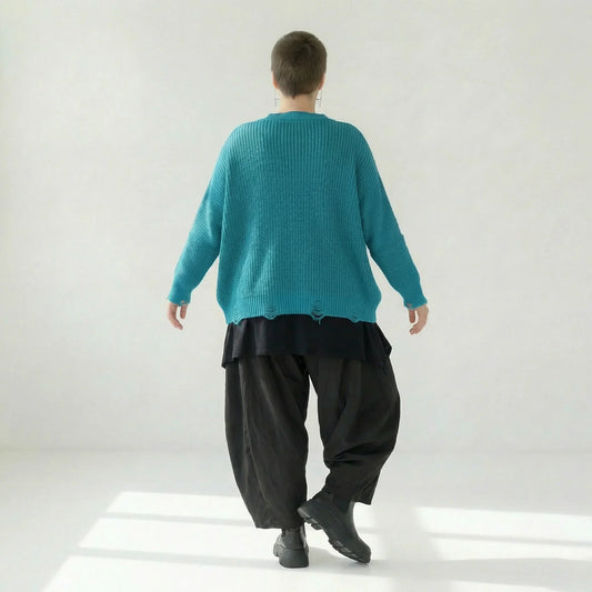 AKH Premium 2602 Überwurf, AquaBlau