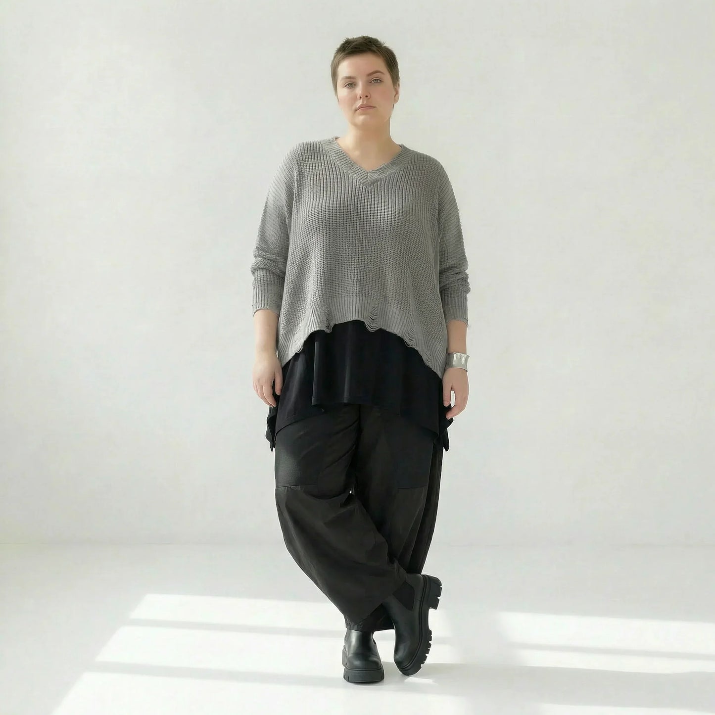 AKH Premium 2602 Überwurf, Grau