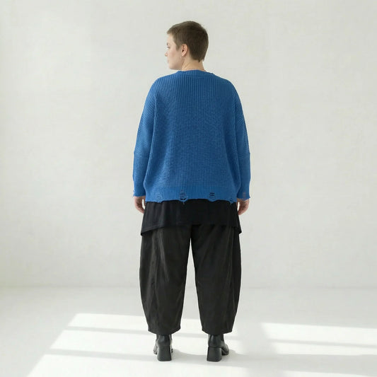 AKH Premium 2602 Überwurf, JeansBlau