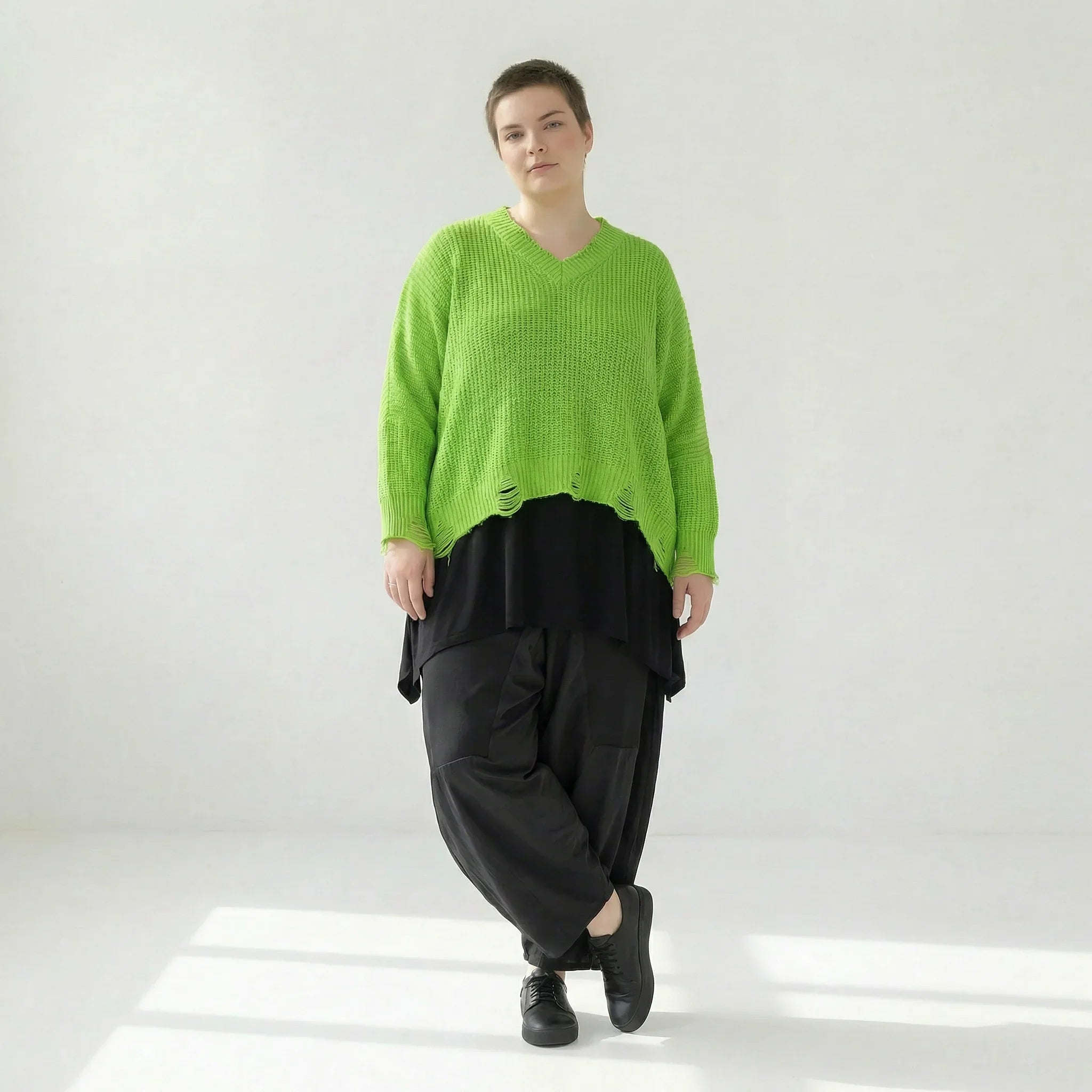 AKH Premium 2602 Überwurf, NeonGrün