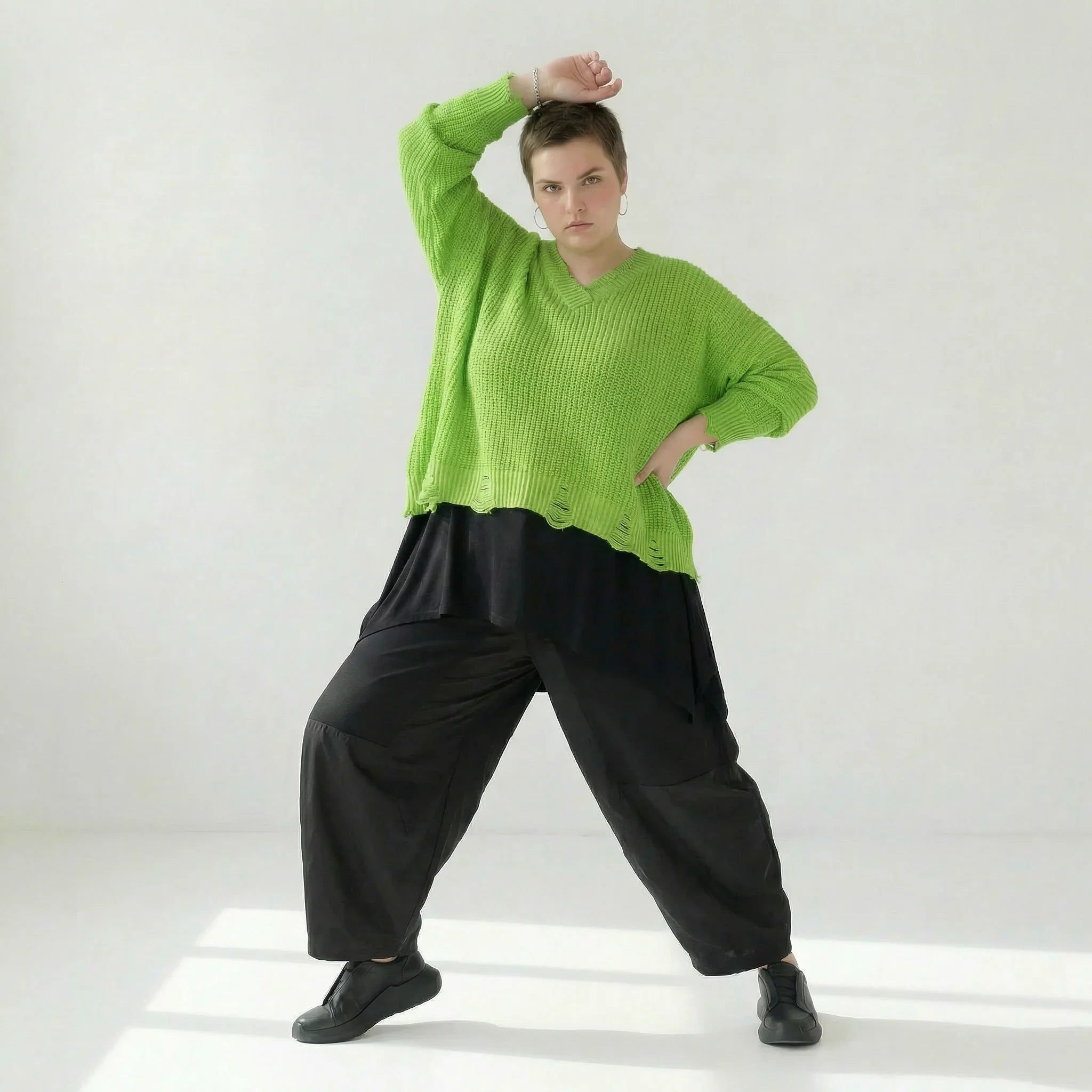 AKH Premium 2602 Überwurf, NeonGrün