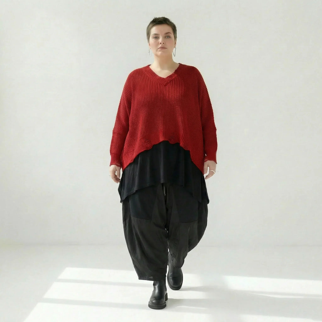 AKH Premium Überwurf 2602 Ariella, Rot
