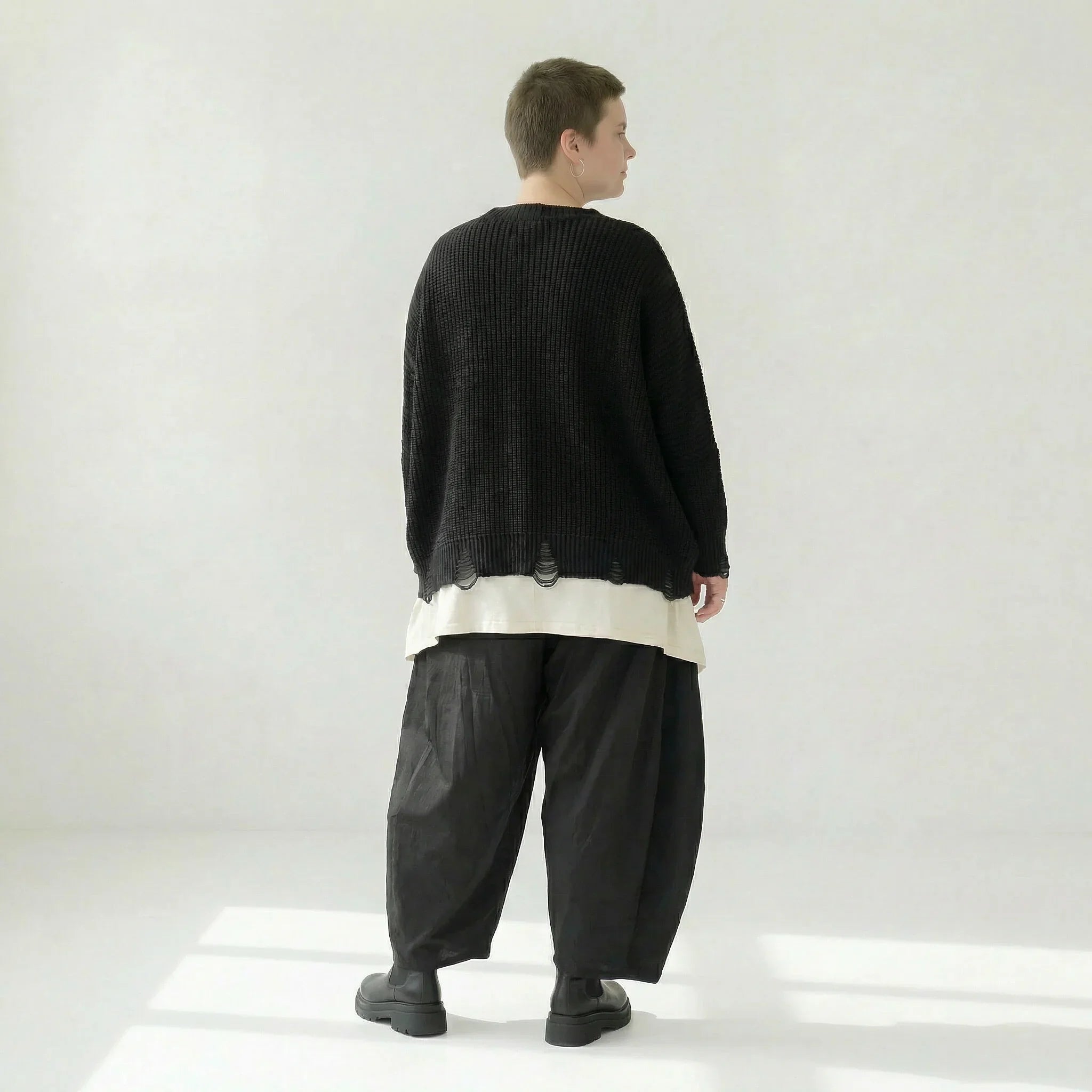 AKH Premium 2602 Überwurf, Schwarz