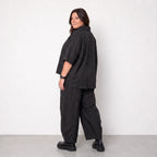 AKH Premium · Bluse · Crushed · 7092 · Black