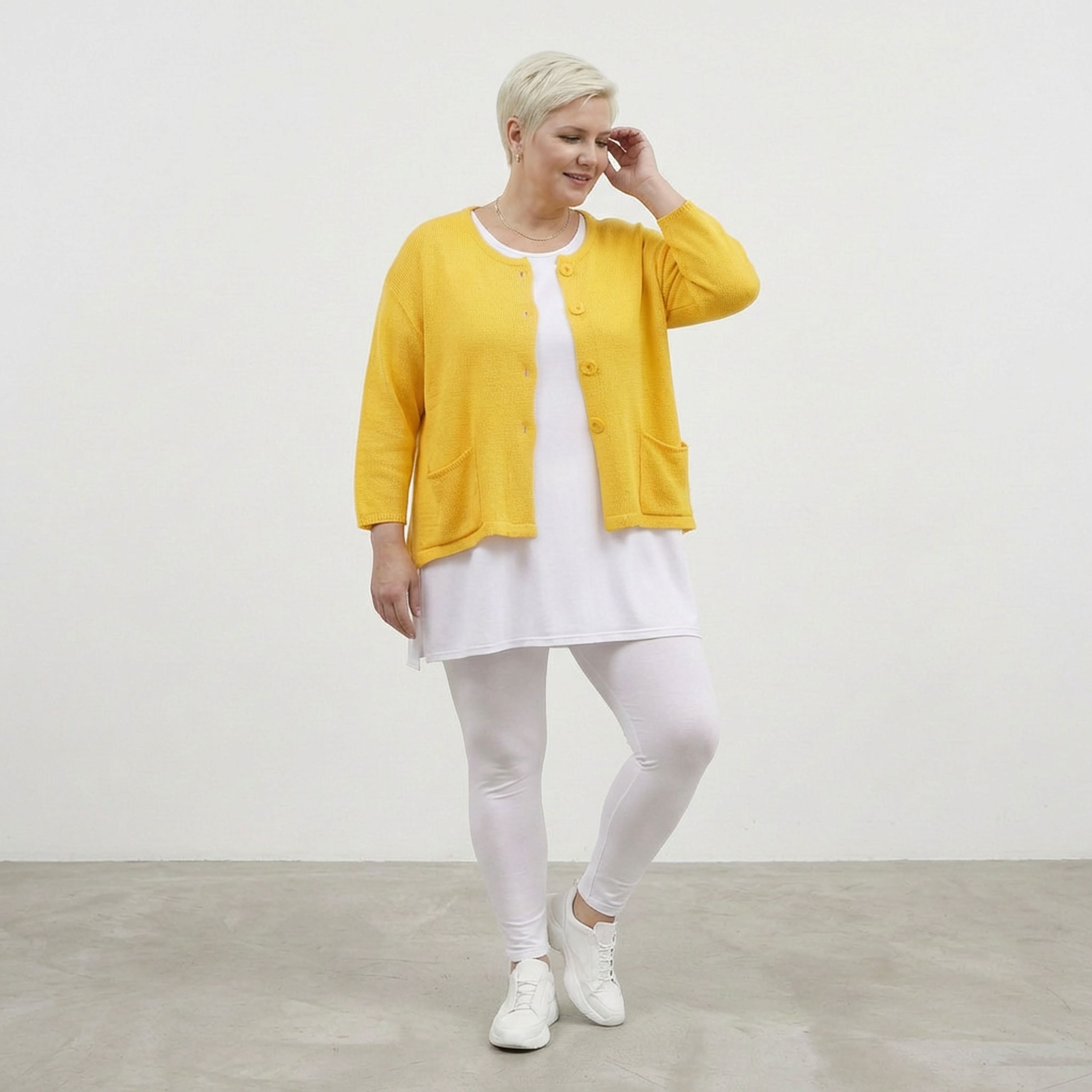 AKH 118 Jacket, Yellow