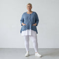 AKH 118 Jacket, Jeans Blue
