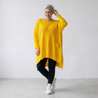 AKH Fashion Shirt 2307 Strick, Gelb