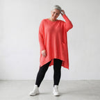 AKH Fashion Shirt 2307 Strick, KorallRot