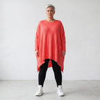 AKH Fashion Shirt 2307 Strick, KorallRot