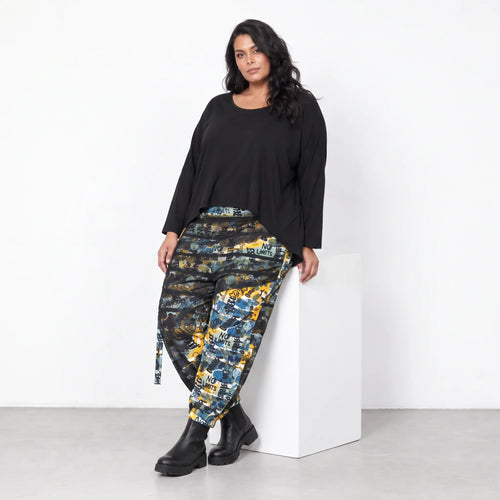 AKH Fashion · Hose · UrbanArt · 7279 · GraffitiYellow
