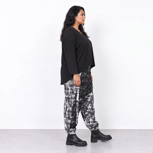 AKH Fashion · Hose · UrbanArt · 7279 · GraffitiGrey
